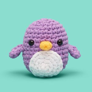 Pierre the Penguin Purple Crochet Kit