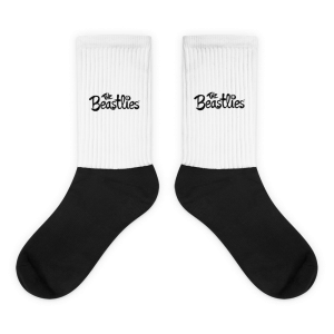 The Beastlies™ Core Logo Black and White Socks