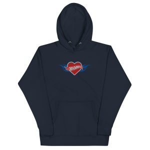 Hot Wheels Heart with Flame Hoodie