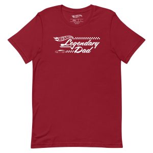 Hot Wheels Legendary Dad Red T-Shirt