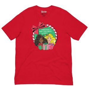 Barbie Friends are the Best Gift Red T-shirt