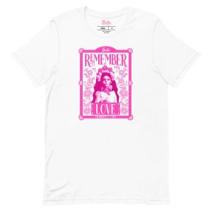 Barbie Día de Muertos Remember Love White T-Shirt